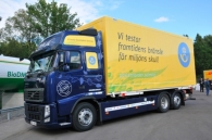 camion-de-la-poste-suedoise-fonctionnant-au-biodimethyle-ether-biocarburant-produit-a-partir-de-liqueur-noire-photo-chemrec-www.bioenergie-promotion.fr