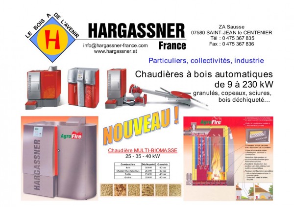 Hargassner, chaudière Agro-Fire