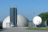 Biogaz à Lintrup, DK