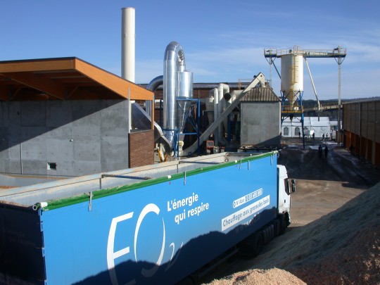 Vidéo de l’usine de production de granulés de bois EO₂ en Auvergne
