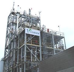 Usine d'éthanol Coskata à Madison en Pennsylvanie, photo gas2.org