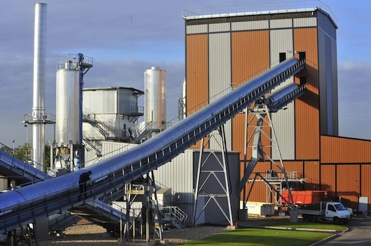 La chaufferie biomasse de Cergy-Pontoise