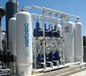 Unité de raffinage de biogaz, Xébec