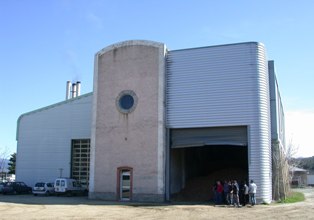 La chaufferie de Corte, 5 MW, photo Frédéric Douard