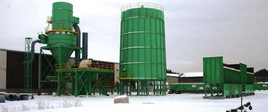 Première unité de Trebio à Portage du Fort, Québec, photo Trebio