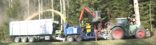 Chantier en Suisse en bord de route