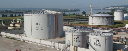 Stockage d'éthanol, photo bioethanolcarburant.com