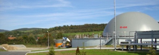 L'installation de biogas de Ladzany, photo Unitherm Bio