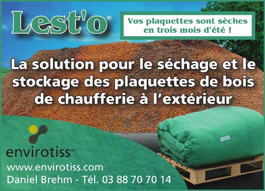 Lest’o, solution pour le séchage des plaquettes