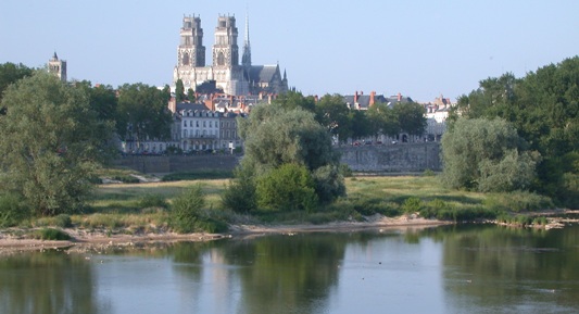 La Loire à Orleans, photo Frédéric Douard