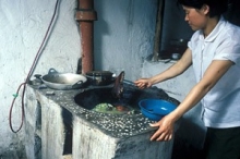 En Chine, le biogaz permet à de nombreuses familles de préparer leurs repas à peu de frais, photo FAO