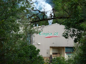 L'usine de Cogra 48 à Mende, photo Frédéric Douard