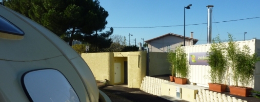La chaufferie à déchets verts de la piscine de Mougins, photo ZETA