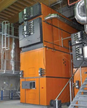 La nouvelle chaudière UTSW de Schmid pour les biomasses spéciales