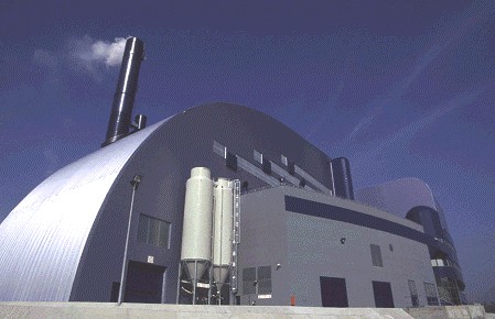 Usine d'incinération de Bellegarde-Ain, photo Roland Bourguet, ADEME