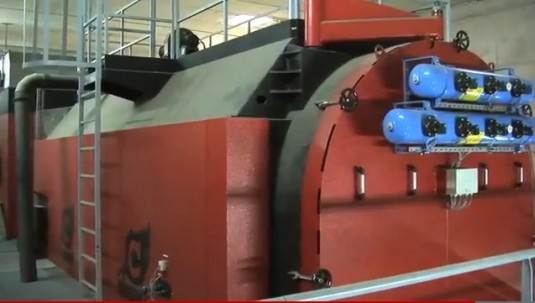 La chaudière Compte R. de 6 MW parvient à maîtriser la combustion de ce combustible réputé instable