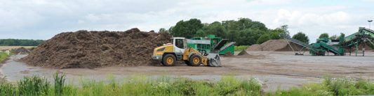 Plateforme de valorisation de biodéchets en Ile-de-France, photo Frédéric Douard