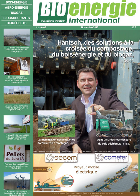 Bioénergie International n°21 – Novembre 2012