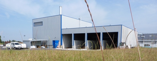 La chaufferie bois de Candia Awoingt, photo Frédéric Douard