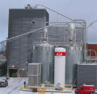 Usine de démonstration NSE Biofuels BtL, photo Stora Enso