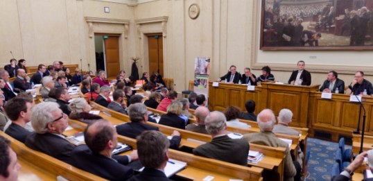 Colloque du SEIBE, atelier Energie bois et emploi animé par Frédéric Douard, photo Arnaud Silberberg