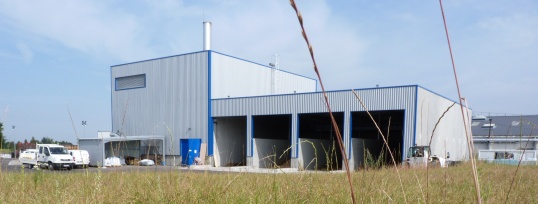 La chaufferie Candia de Cambrai, 6 MW, a bénéficié du Fonds Chaleur, photo Frédéric Douard