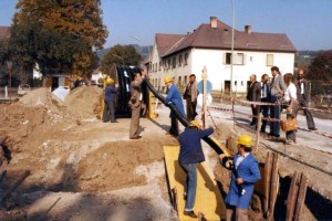 La première pose de Flexalen en 1981