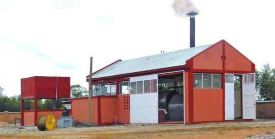 La centrale thermoélectrique d’Andaingo, Madagascar, photo Pierre Montagne, Cirad