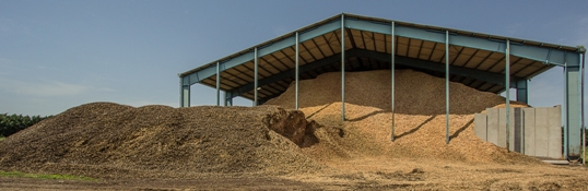 Le stockage des rafles chez Limagrain, photo Daniel PANAFIEU