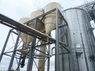 Les cellules de chargement vrac et sacs, photo Frédéric Douard
