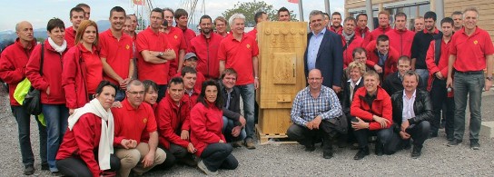 L'équipe Hargassner le 31 mai 2013