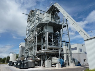 Centrale biomasse de Pierrelatte, photo Frédéric Douard