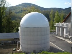 Digesteur VALBIO de la fromagerie de Cazalas à Cescau en Ariège