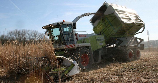 Ensileuse à becs rotatifs, photo Chambre d'agriculture de Picardie