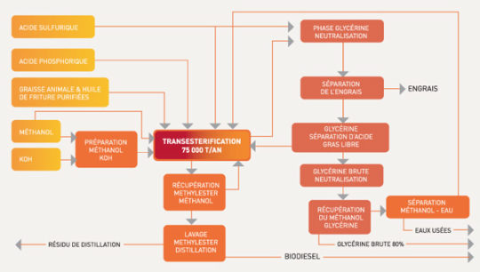 Procédé de transformation Estener