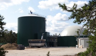 Brogas, Suède, 42000 tonnes, 25 GWh de biométhane, photo Xergi