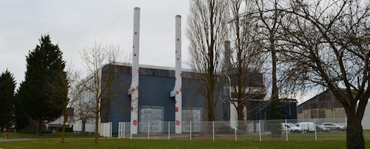 La chaufferie de Vitry-Habitat en décembre 2013, photo Frédéric Douard