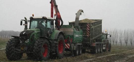 Déchiquetage de TCR sous la neige, photo Popfull