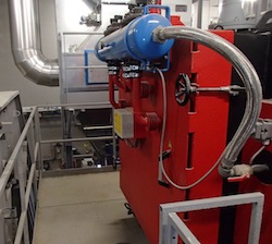 La chaudière compte R. et sot ramonage pneumatique, photo Compte R.