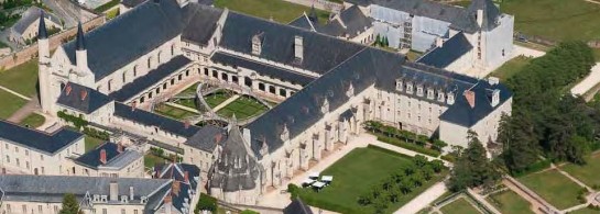 Chaufferie à granulés de bois grandiose à l’abbaye de Fontevraud