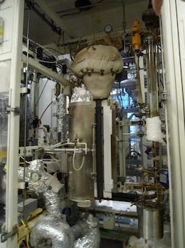 Réacteur du centre de recherches sur les hydrocarbures de Thessaloniki
