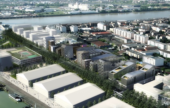 Bordeaux, le quartier des Bassins à flot sera alimenté par 70 % d’énergie renouvelable