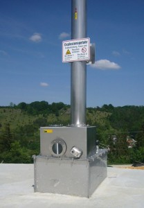 Régulateur de pression ÜU-GD, photo Biogaskontor