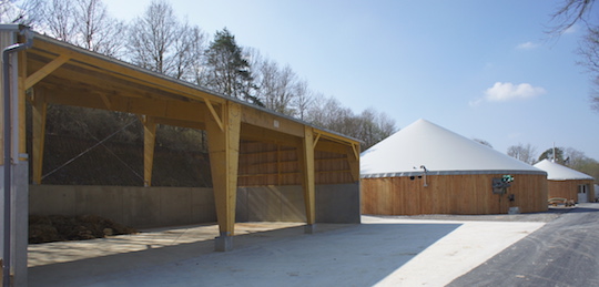 L'installation de méthanisation du zoo de Beauval, photo Ledjo Energie