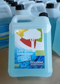 Le lave-glace produit partir des eaux usées, photo Frédéric Douard