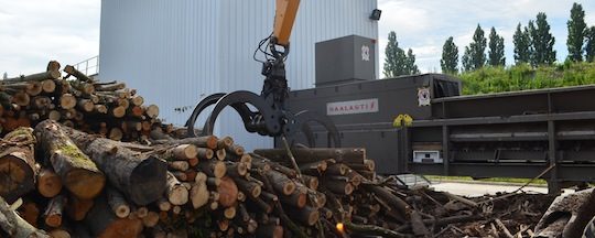 La centrale de cogénération de Lens s’alimente en bois rond