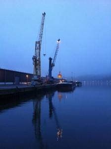 Grues Euroports à Rouen