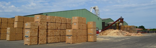 Pellet Land, la plus grande usine de granulés de bois d’Aquitaine