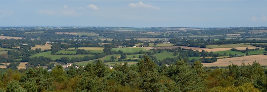 Forêt et bocage en Normandie, photo Frédéric Douard