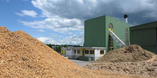 Centrale de cogénération au bois de Hartberg en Styrie (Autriche), photo KELAG Wärme GmbH